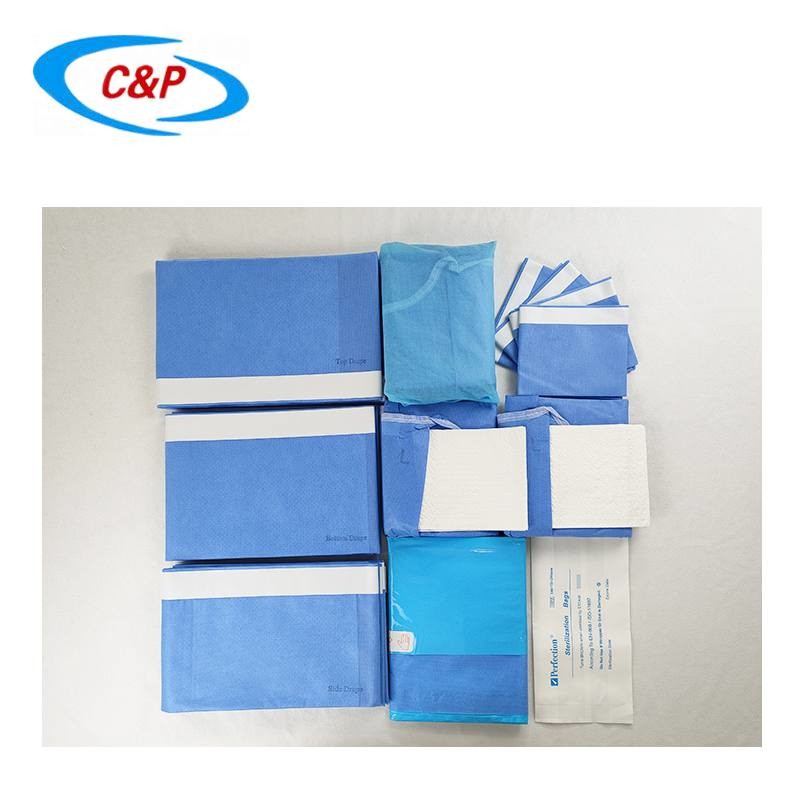 Professional Sterile SMS General Surgery Drape Pack for Efficient Surgeries