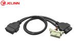 OBD2 OBDII Male to Honda OBD2 Female and OBD2 Female Splitter Y Cable