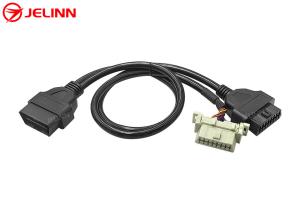 Wholesale OBD2 OBDII Male to Honda OBD2 Female and OBD2 Female Splitter Y Cable from china suppliers