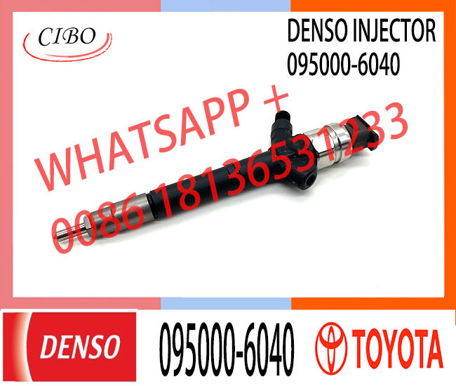 diesel fuel engine injector 095000-6040 23670-0R020 for engine high pressure pump engine injection injector 095000-6040
