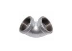 Small Malleable Iron Pipe Fittings / Butt Weld Tube Fittings Galvanized Pipe