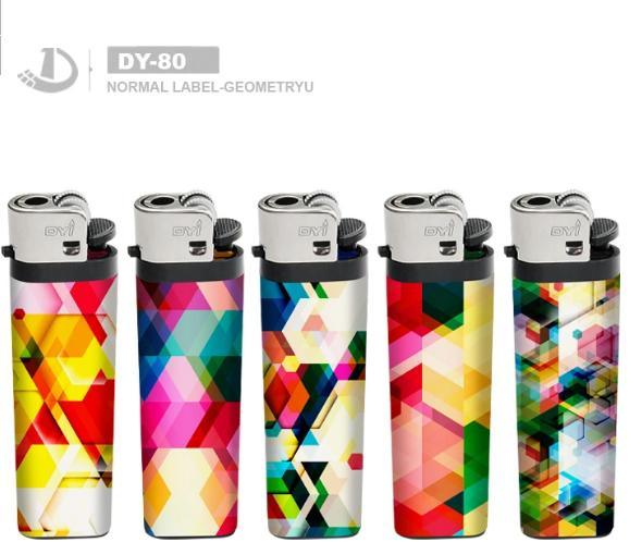 Hunan Dongyi High Quality Transparent Plastic Smoking Lighter