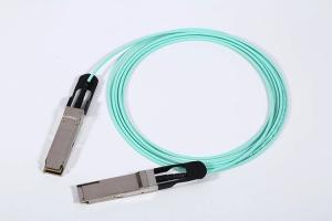 Wholesale Full Duplex Active Optical Cable Breakout 100G QSFP 4 X SFP Optical Cable from china suppliers
