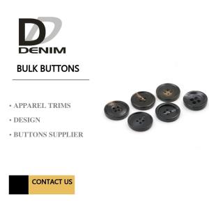 Wholesale Black 4 holes Garments Large Size Buttons from china suppliers