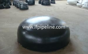 Wholesale carbon steel weld on pipe cap from china suppliers