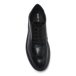 Rubber Outsole Anti Odor Genuine Leather Slip On Shoes