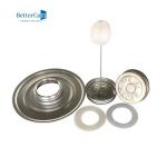 ISO9001 Industrial Paint Tins 250ml Painting Metal Tins With Brush