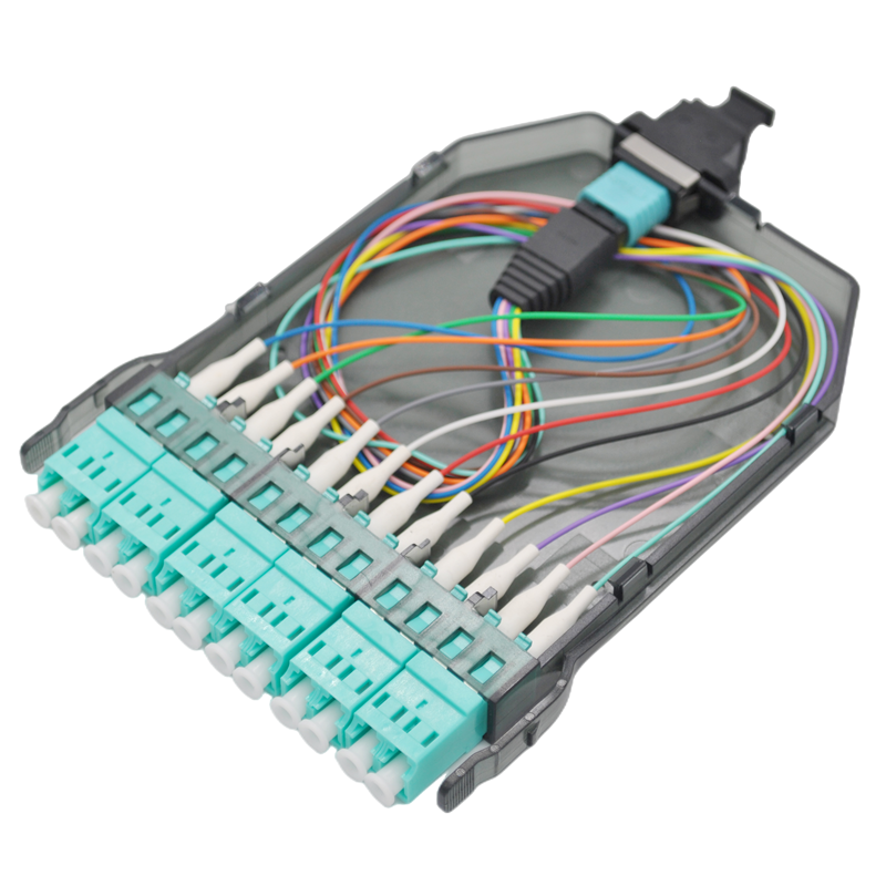 Networking Fiber MPO Cassette for FTTH Singlemode Multimode 12 Cores LC-MPO/MTP APC/UPC Duplex