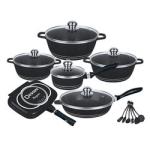 Wholesale Top Seller Multifunction 23pcs Red Cooking Pot Set Non Stick Ollas Non