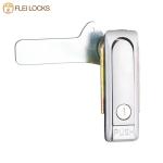 Die Casting Silver Zinc Alloy Plane Swing Handle Lock For Cabinet And Door