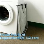 Laundry Bag, Foldable Laundry Sorter Basket, Multi Compartments, Bedroom Clothes