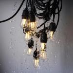 Outdoor Waterproof Globe Edison Bulb Festoon LED String Lights Garland Wedding