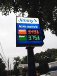 Led Fuel Price Signs Red Amber Green Blue White Digit Height 4" 6" 12" 16" 18"