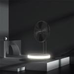 Remote Control Retractable Battery Folding Fan For Household Outdoor Camping