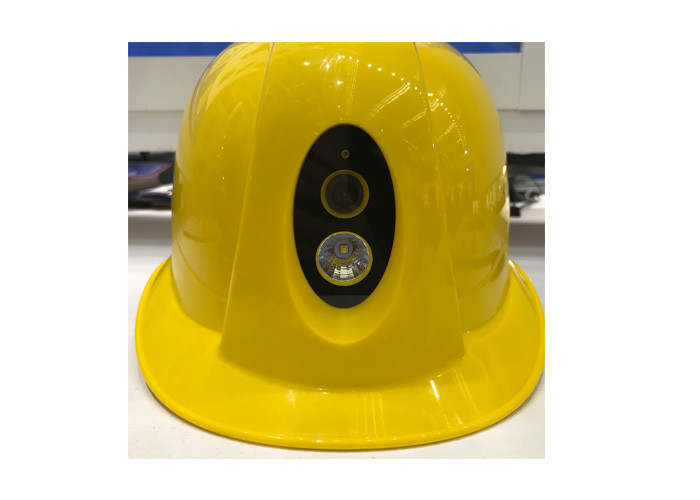 4G Smart Helmet Camera MTK8735 Chipset , Safety Helmet Hard Hat 2600 MAH Battery