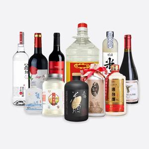 Wholesale Gloss Gold Foil Metal Paper Brand Logo Wine Label Stickers For Bottles from china suppliers