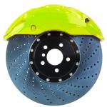 Cross-Drilled Design Heat Dissipation Brake Calipers High Carbon Steel For