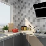 Kitchen Backsplash Tile Bathroom Home Decor PVC Vinyl Self Adhesive Wallpaper