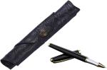 Vintage Handmade Leather Single Pen Case Holder Cowhide Fountain Pen Sleeve Roll