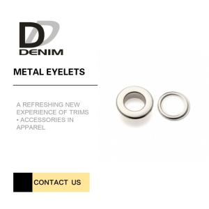 Wholesale Shiny Silver Rose Gold Bulk Grommets Eyelets from china suppliers