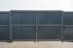 1.5m Two Leaf Double Metal Garden Fence Gate Hot Dipped Galvanize