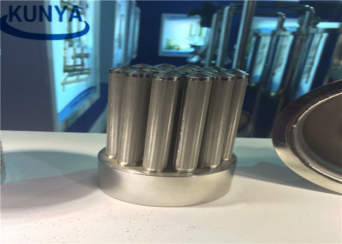 10 Inch Sintered Filter Elements Metal Cartridge 300um