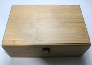 Wholesale Large Handmade Wood Gift Packaging Boxes With Hinge Metal Lock Lids from china suppliers