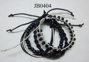 Wholesale Wood Beaded Bracelet Pack from china suppliers