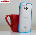 Ultra Thin Multi Color 0.7MM Aluminum HTC M8 Bumper Cases Good Performance
