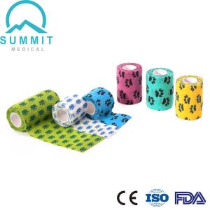 Wholesale Non Woven Elastic Cohesive Bandage For Wrist Ankle Spraining from china suppliers
