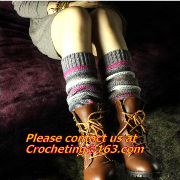 boots socks, Leg warmers, thick warm wool, acrylic, blend female loose, socks