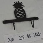 Pineapple Vintage Wall Mounted Key Hanger Cast Iron Crafts