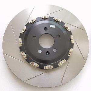 Wholesale Audi RS4 B7 Auto Brake Discs 390*34mm Slot Disc Floating Center from china suppliers