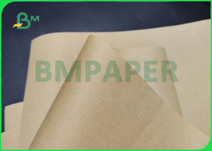60gsm 80gsm Brown Kraft Paper For Grocery Bag 686mm 864mm High Strength