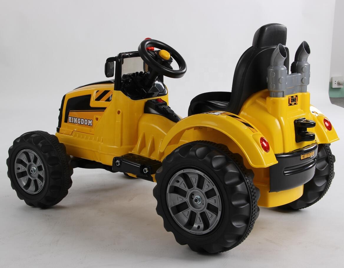 2022 Ride On Car for Kids 6v 12v Electric Construction Truck Tractor Battery Toys