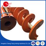 Special Spiral Auger Blades Screw Rod Stainless Steel Carbon Steel Diameter 80mm