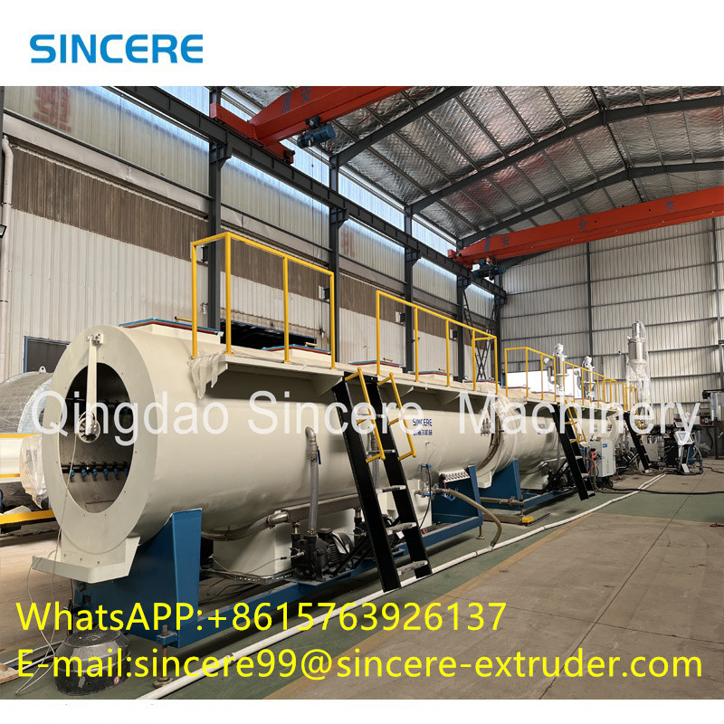 High Speed Plastic PP PE Pipe Extrusion Line 16-63 20-110 110-315 315-630 500-1200mm