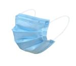 Anti Dust Blue Disposable Protective Mask 3 Ply Type High Safety OEM Service