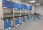 Silent Rail Chemistry Lab Bench Laboratory Furniture Malaysia With Epoxy Resin
