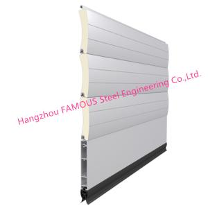 Wholesale Lighter Aluminum Doors Overhead Metal Roll Up Doors Low Noise Heat Insulation Type from china suppliers