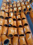 Cylinder Type Concrete Pump Truck Parts Easy To Install Concrete Pump Pipe Elbow