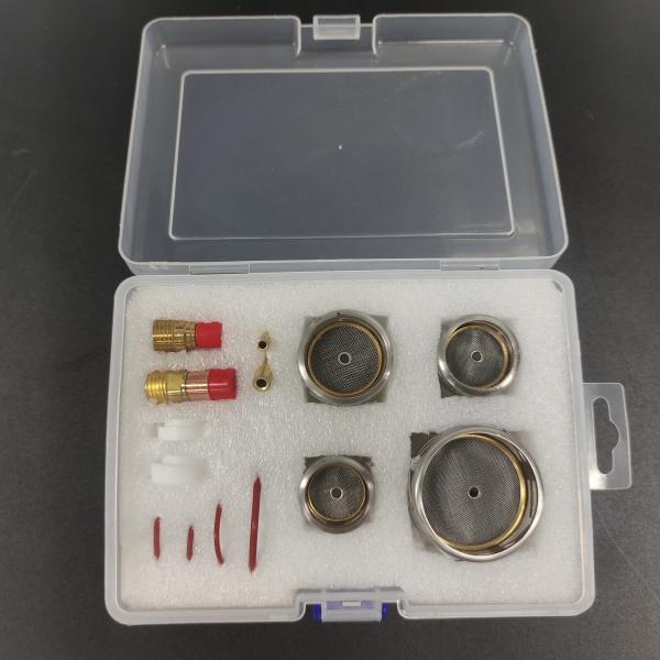 0.05kg 12-14-16-24 Gas Lens 54NQCN TIG Welding Consumables Glass Cup for WP17 18