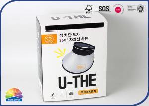 Wholesale Sunhat Packaging E Flute Corrugated Printed Box Matte Lamination from china suppliers