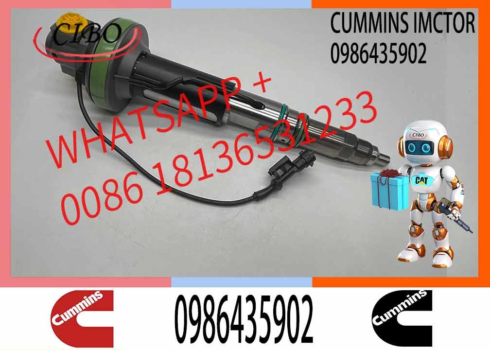 Genuine Fuel Injector Assembly F00BJ00002 01986435613 0986435902 0986435905 0986435616 F00BJO0008For Qsk19 Engine