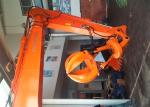 ISO Certified Electric Orange Peel Grab , Steel Orange Peel Bucket