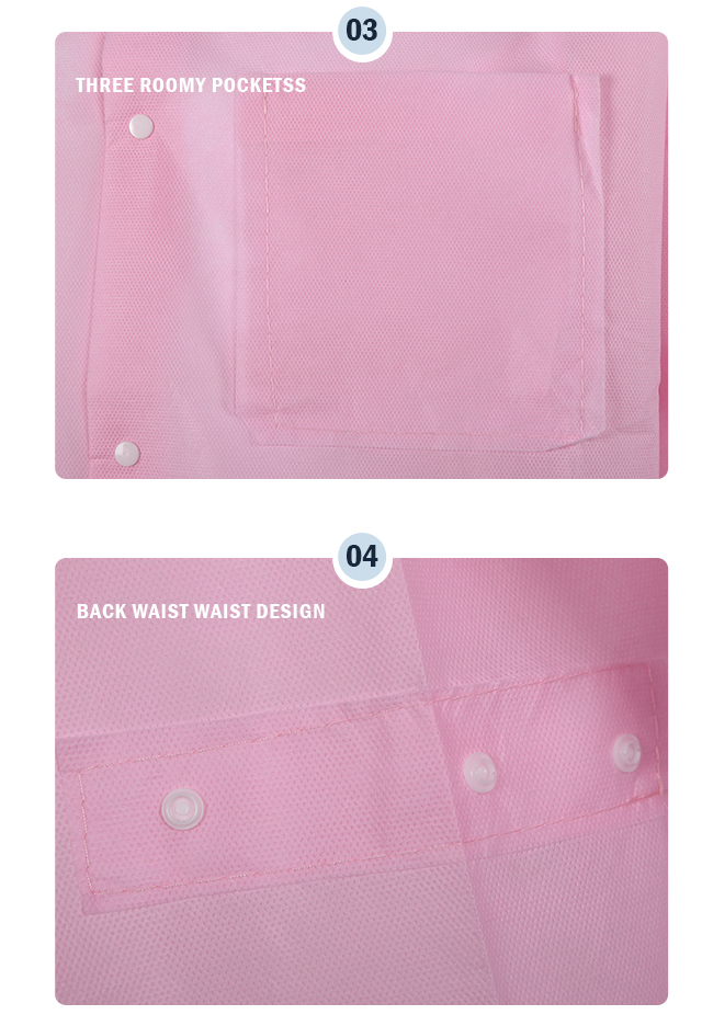 High Quality Laboratory Chemical Medical Uniforms Nurse Fashion Hospital Disposable Lab Jackets