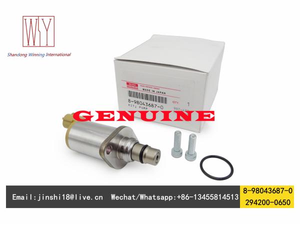 Denso Genuine and New Suction Control Valve 294200-0650 294009-1221 for Isuzu 8