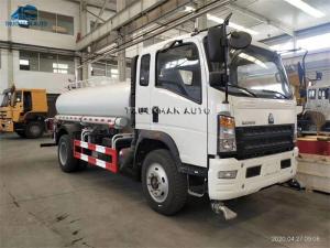 Wholesale SINOTRUK HOWO 5000 Liter Water Truck In Construction Site from china suppliers
