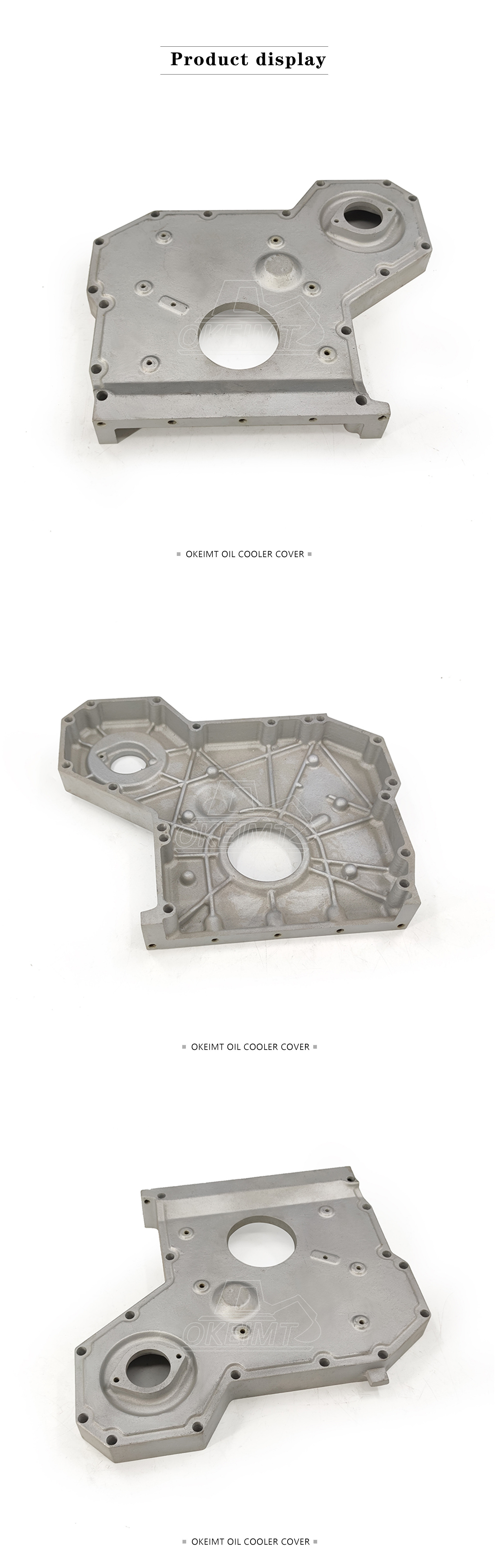 OKEIMT Excavator Engine Parts Timing Cover 6D95-5 Timing Gear