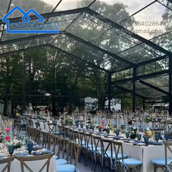 Outdoor Customized Color Tent Aluminum Alloy Large Wedding Exhibition Activity